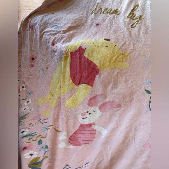 Winnie The Pooh Disney Duvet Cover Bedding Set Double Primark Home Ireland EUC - Picture 4 of 10